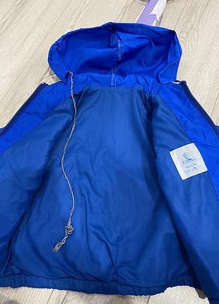 Дитяча синя стильна куртка демі 7