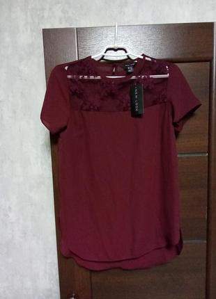 Брендовая красивая блуза р.10-12.