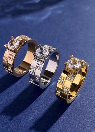 Кольцо в стиле cartier