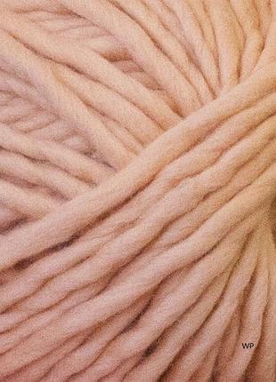 Толстая пряжа шерсть цвет гладиолус