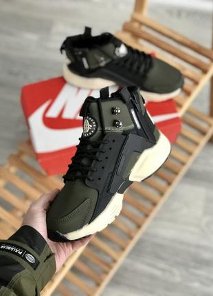 Жіночі кросівки  nike huarache black white x off-white женские кроссовки найк2 фото