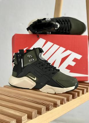 Жіночі кросівки  nike huarache black white x off-white женские кроссовки найк9 фото