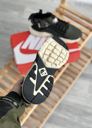 Жіночі кросівки  nike huarache black white x off-white женские кроссовки найк