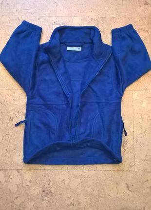 Новые флисовые кофты тм blue max синего цвета