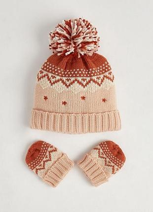 Набор red knitted bobble george