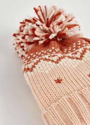 Набор red knitted bobble george2 фото