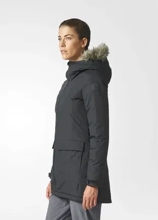 Оригінальна жіноча парку adidas xploric parka (bq6803)2 фото