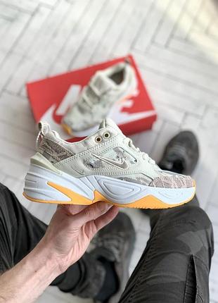 Жіночі кросівки  nike m2k tekno desert camo snake женские кроссовки найк