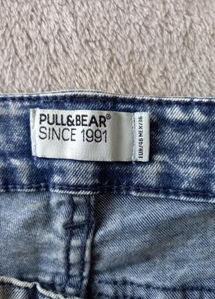 Брендові джинси варьонки pull&bear.5 фото