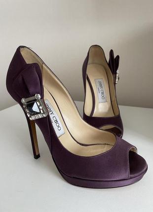 Туфлі з відкритим носком jimmy choo