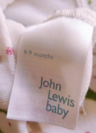 John lewis детская новогодняя шапочка с узелком девочке мальчику 6-9 м 68-74см с оленями6 фото