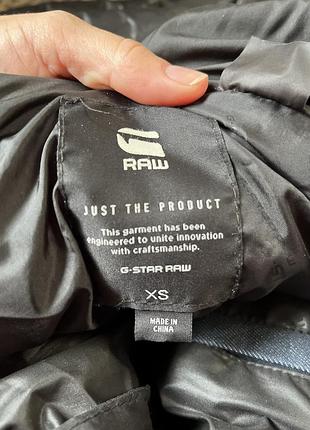 Брендова чорна куртка , чорний пуфер від g-star raw, курточка4 фото