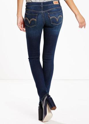 Стильні джинси levis 535 legging, оригінал2 фото