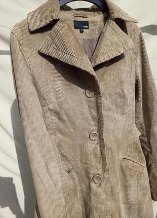 Пальто длиное , класное пальто, удлиненное пальто , брендовое , классное, в рубчик2 фото