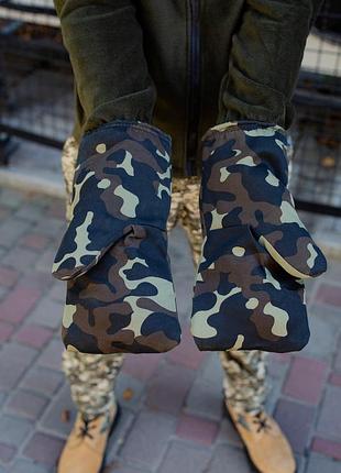 Зимові тактичні рукавиці without avengers kamo  80488824 фото