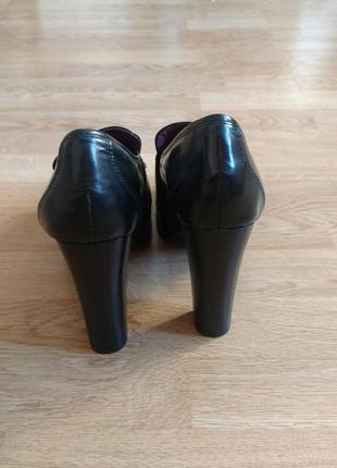 Женские туфли (лоферы) marc o'polo на каблуке (оригинал)4 фото