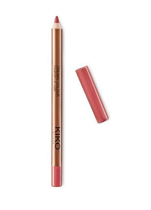 Стійкий олівець для губ creamy colour comfort lip liner kiko milano 3034 фото