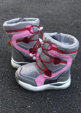 Дутики сапоги сапожки детская обувь зимняя обувь зимние сапожки для девочек дутики для девочек2 фото