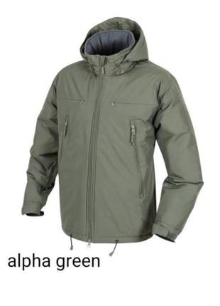 Husky tactical winter куртка jacket - climashield apex helikon-tex alpha green, l