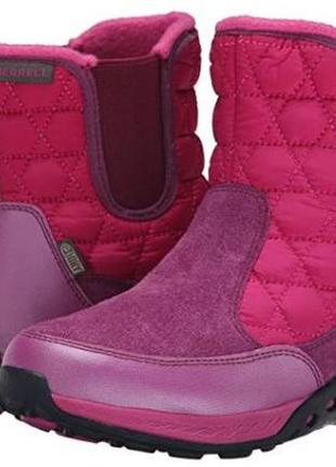 Зимние полусапожки merrell jungle moc 2 waterproof snow boot,  34 размеры.1 фото