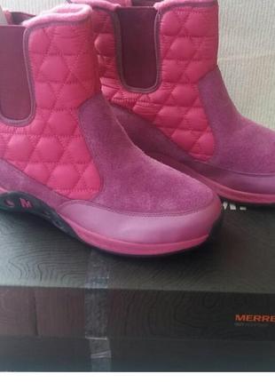 Зимние полусапожки merrell jungle moc 2 waterproof snow boot,  34 размеры.2 фото