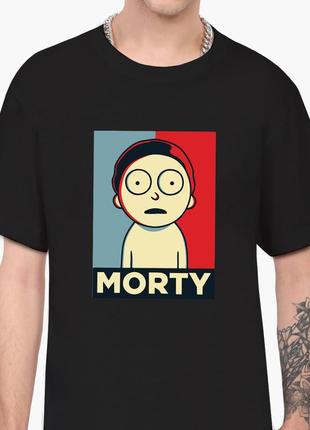 Футболка мужская рик санчез рик и морти (rick sanchez rick and morty) черный (9223-2931-bk-l) l