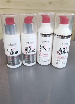 Дневной ночной крем концентрат лифтинг орифлейм oriflame bio clinic day night spf 15