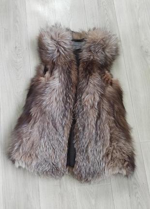 Жилетка натуральне хутро