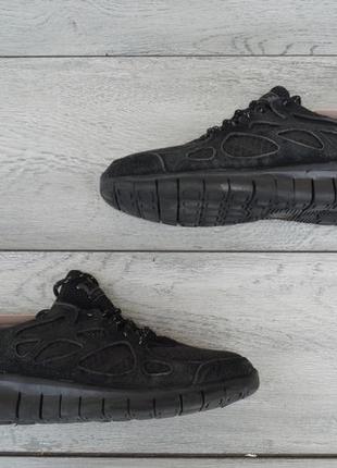 Nike free run мужские спортивные кроссовки черного цвета оригинал 42 размер