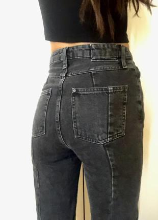 Джинси мом прямі щільні якісний джинс1 фото