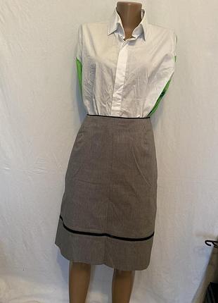 Красивая юбка в мелкую клетку 18 размера