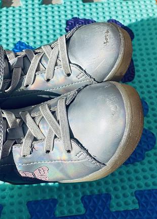 H&m хайтопи утеплені сріблясті з вогниками на підошві 2