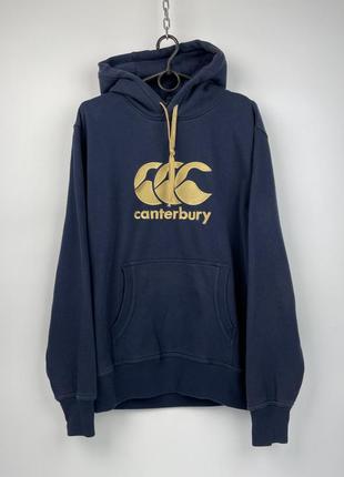 Худи canterbury большой логотип винтаж