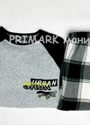Флисовая пижама для мальчика primark