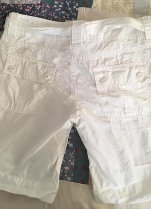 Белые шорты, белые шорты с поясом2 фото