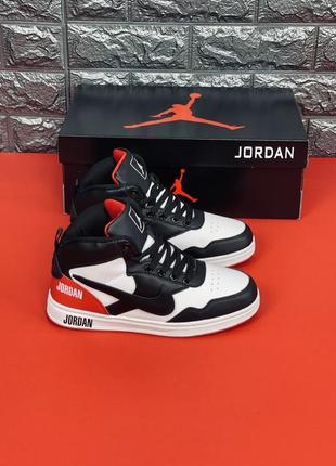 Женские кроссовки nike locations air jordan с мехом