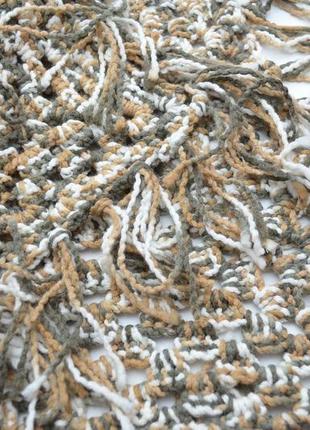 Пончо накидка палантин 5