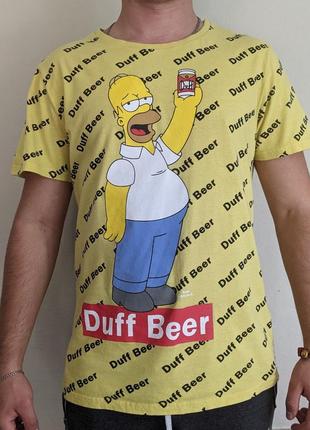 Футболка duff beer(simpsons original merch)