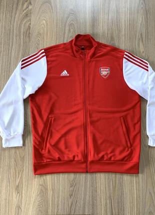 Мужская спортивная олимпийка кофта adidas fc arsenal