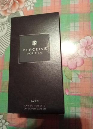 Туалетна вода perceive for men1 фото