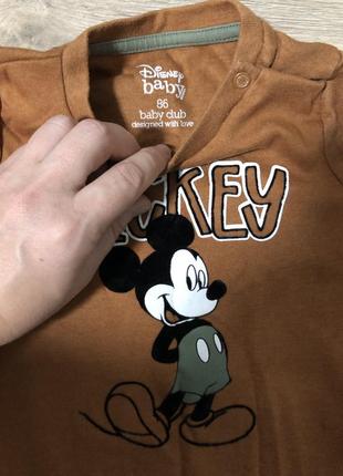 Disney baby кофточка с miskey 86 р3 фото