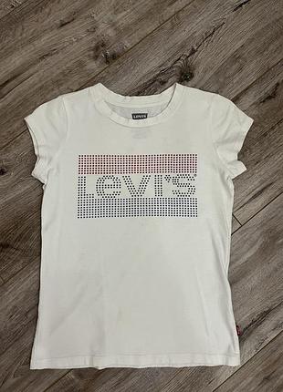 Підліткова футболка на дівчинку levis