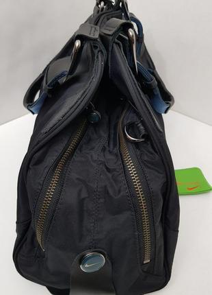 Nike! аккуратная брендовая сумка monica club bags нейлон +кожа4 фото
