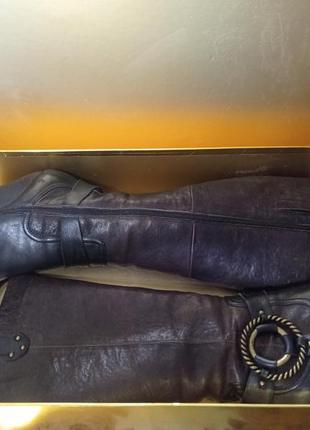 Распродажа!! epiffani сапоги зимние, полностью кожаные,на цигейке8 фото