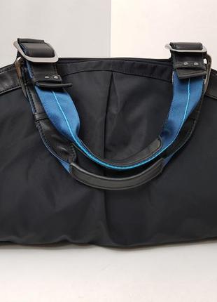 Nike! аккуратная брендовая сумка monica club bags нейлон +кожа7 фото