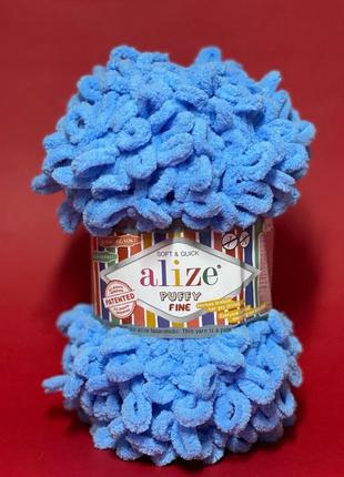 Пряжа alize puffy fine 833 160