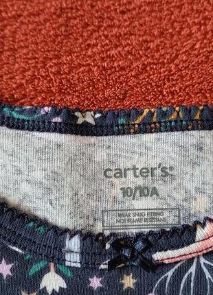 Піжамний реглан carter's, на 10 років3 фото