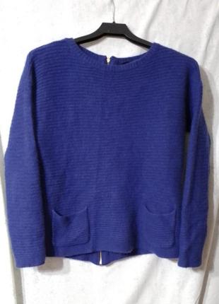 Кашемировый свитер джемпер в рубчик marks&spenser1 фото