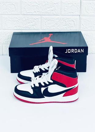 Кросівки nike jordan 1 retro кроссовки женские мужские найк джордан ретро мужские женские кросовки джордан6 фото