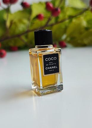 Coco chanel, вінтажна мініатюра, туалетна вода, 4,5 мл